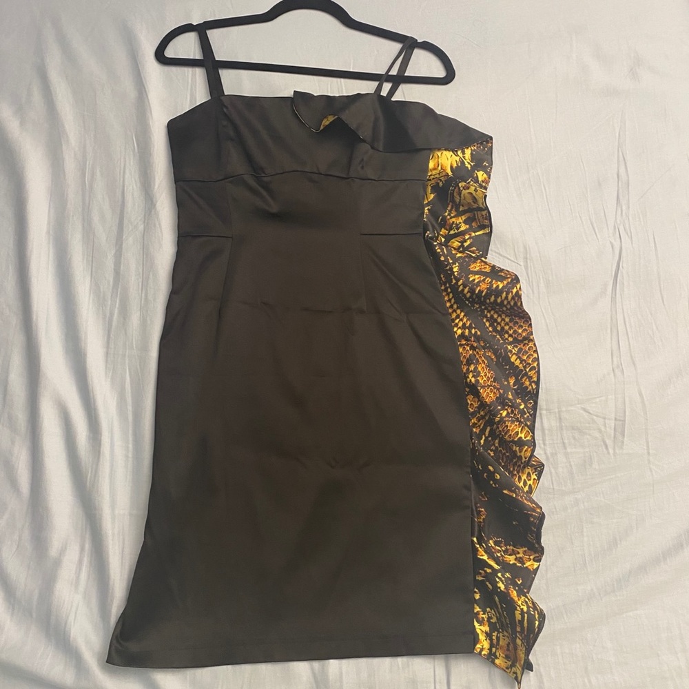 Just Cavalli Mini Strapless Dress
